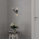 V-TAC LED Aplique Moderno - Foco 2 Vias - IP44 - Cuerpo Negro - 6W- 620 Lumens - 3000K-extra-1.webp