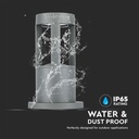 V-TAC LED Bolardo- IP65 Impermeable - Gris - 10W - 1000 Lumens - 3000K - 25CM-extra-7.webp