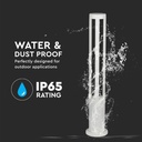 V-TAC LED Bolardo - IP65 Impermeable - Blanco - 10W - 450 Lumens - 6400K - 80CM-extra-7.webp