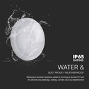 Luz de Cúpula Redonda LED - Mamparo - Samsung - 130lm/w - IP65 Impermeable - 20W - 2600 Lumens - 3IN1-extra-7.webp