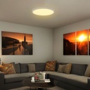 V-TAC LED Plafón redondo - Samsung - Sensor - IP44 - Negro - 36W- 3820 Lumens - 4000K - 420MM-extra-2.webp