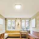 V-TAC LED Plafón cuadrado - Samsung - Sensor - IP44 - Negro - 36W- 3820 Lumens - 4000K - 420MM-extra-2.webp