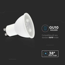 V-TAC LED Dicroica - Samsung - GU10 - Lente 38° - Blanco - 7.5W - 610 Lumens - 6500K-extra-4.webp