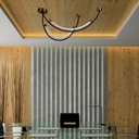 V-TAC Luz de Techo de Diseño - IP20 - Negro + Cuerpo de Latón - 20W - 2500 Lumens - 3000K-extra-2.webp