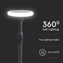 V-TAC Luz Solar Ajustable para Jardín - IP65 Impermeable - Blanco + Negro - 8W- 500 Lumens - 4000K-extra-6.webp