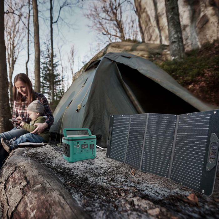 Paneles Solares Plegables V-TAC - IP67 Impermeable - 80W-extra-1.webp