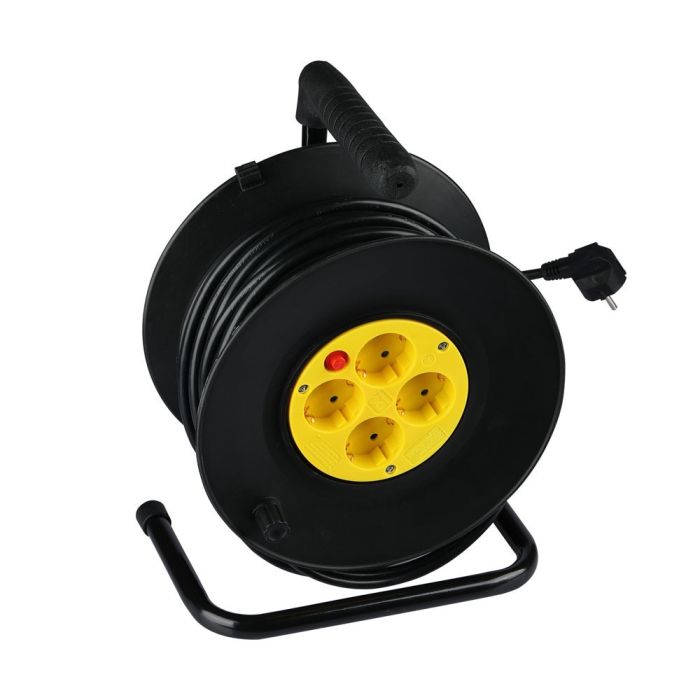 V-TAC Cable alargador resistente - IP20 - Amarillo y negro - 25m de cable-extra-7.webp