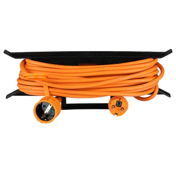 V-TAC Cable de extensión de alta resistencia - IP44 - Naranja y Negro - 15m de cable-extra-3.webp