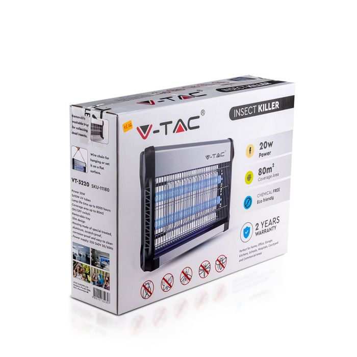 V-TAC Mata Insectos - Electrónico - 20W-extra-5.webp