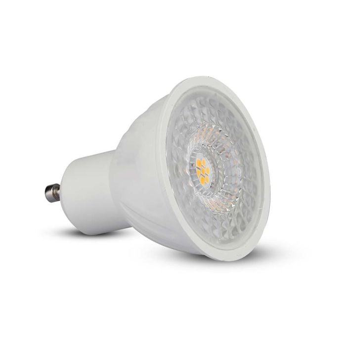 Dicróica LED regulable V-TAC Samsung GU10 Lente 110° IP20 Blanco 6W 445 Lúmenes 4000K-extra-2.webp