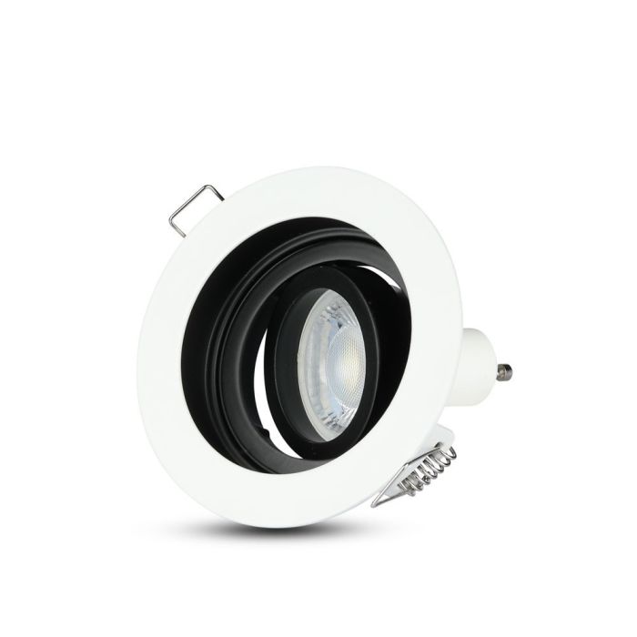 V-TAC LED Aro redondo - Empotrable - GU10 - IP20 - Blanco-extra-7.webp