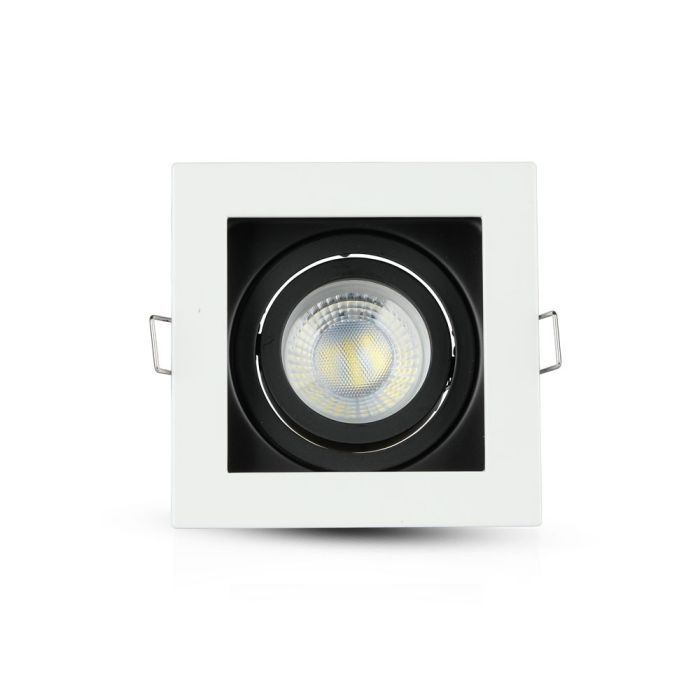 V-TAC LED Aro cuadrado - Empotrable - GU10 - IP20 - Blanco-extra-5.webp