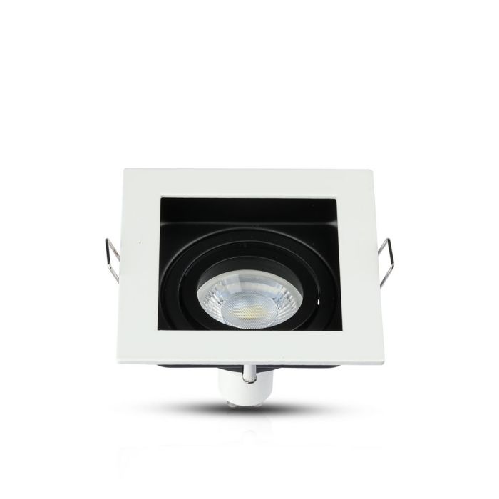 V-TAC LED Aro cuadrado - Empotrable - GU10 - IP20 - Blanco-extra-6.webp