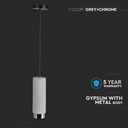 V-TAC Aro de yeso - Lámpara de suspensión - GU10 - IP20 - Metal + Cromo-extra-4.webp