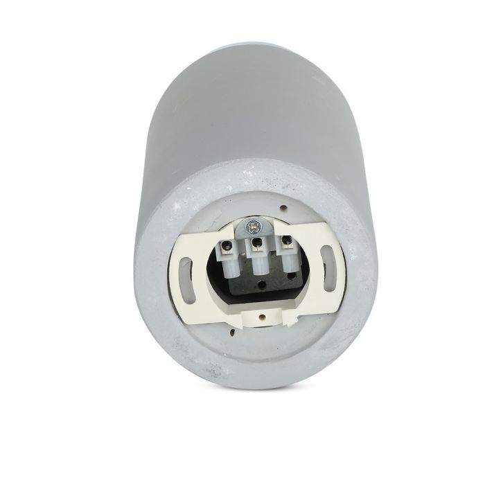 V-TAC Aro de yeso / hormigón LED - Accesorios de Superficie - GU10 - IP20 - Gris + Cromo-extra-9.webp