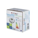 V-TAC LED Aro redondo - Empotrable - GU10 - IP20 - Blanco + Dorado-extra-9.webp