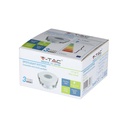 V-TAC LED Aro redondo - Empotrable - GU10 - IP20 - Blanco + Cromo-extra-8.webp