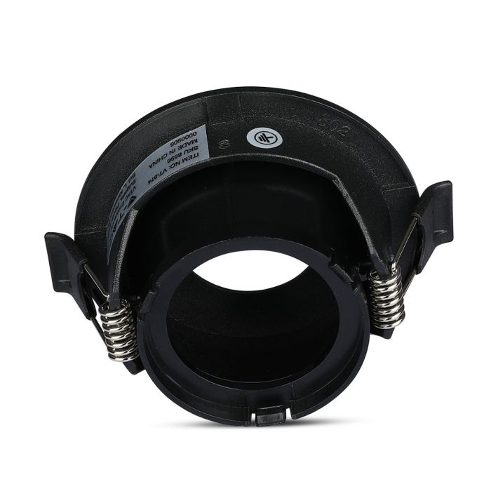 V-TAC LED Aro redondo - Empotrable - GU10 - IP20 - Negro + Negro-extra-10.webp