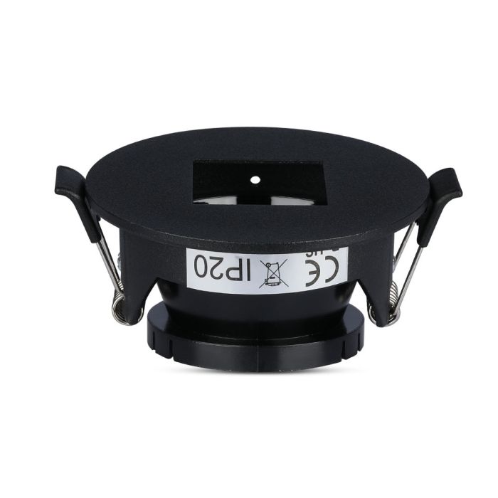 V-TAC Aro  cuadrado LED - Empotrable - GU10 - IP20 - Negro + Negro-extra-5.webp