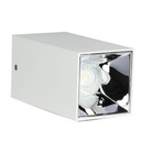 V-TAC Aro cuadrado LED - Accesorios de Superficie - GU10 - IP20 - Blanco + Cromo-extra-5.webp