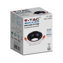 V-TAC LED Aro redondo  - Empotrables - GU10 - IP20 - Blanco + Negro-extra-5.webp