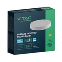 Mini panel LED V-TAC - Samsung - Superficie retroiluminada - IP20 - Blanco - 6W - 660 Lúmenes - 4000K-extra-6.webp