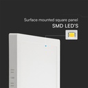 Mini panel LED V-TAC - Samsung - Superficie retroiluminada - IP20 - Blanco - 12W - 1200 Lúmenes - 3000K-extra-4.webp