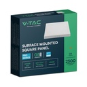 Mini panel LED V-TAC - Samsung - Superficie retroiluminada - IP20 - Blanco - 24W- 2500 Lúmenes - 3000K-extra-6.webp