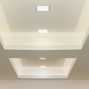 V-TAC LED Cuadrado Mini Panel - Samsung - Retroiluminado Empotrado - IP20 - Blanco - 18W- 1980 Lúmenes - 6500K-extra-1.webp