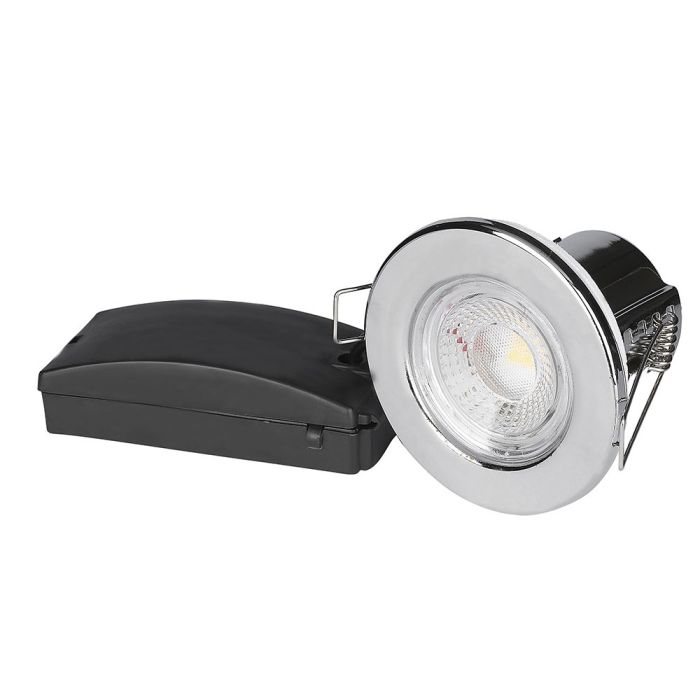 LED PRO Down Light Resistente al fuego - Samsung - IP65 Waterproof - Cromo - 5W- 500 Lumens - 6400K-extra-7.webp