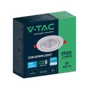 V-TAC LED PRO Foco empotrable Ajustable - Samsung - IP20 - 30W - 2920 Lumens - 6400K-extra-9.webp