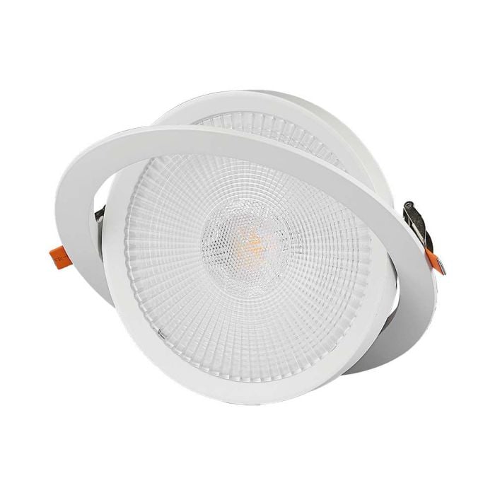 V-TAC LED Foco empotrablet Ajustable - Samsung - IP20 - Blanco - 20W - 1830 Lumens - 4000K-extra-6.webp