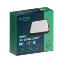 V-TAC LED Plafón cuadrado - Samsung - IP44 - Negro - 48W- 5160 Lumens - 3000K - 420MM-extra-7.webp