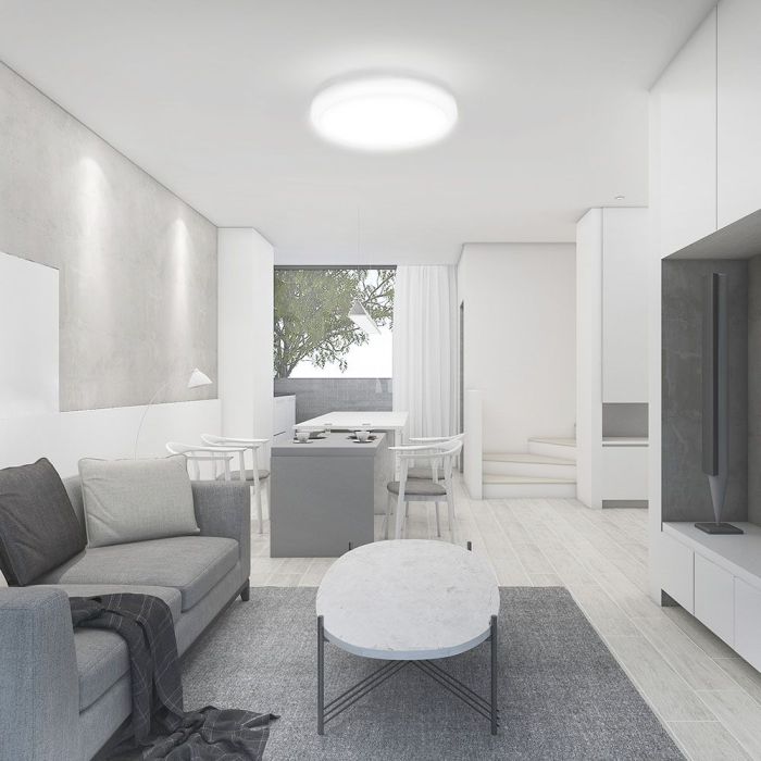 V-TAC LED Plafón redondo - Samsung - IP44 - Blanco - 36W- 3820 Lumens - 3000K-extra-1.webp