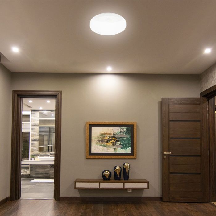 Aplique LED V-TAC - Sensor PIR - Samsung - IP44 - Blanco - 15W- 1300 Lumens - 3IN1-extra-1.webp