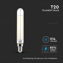 Bombilla LED V-TAC - Soporte T20 E14 - IP20 - Transparente - 4W - 400 Lumens - 6500K-extra-3.webp