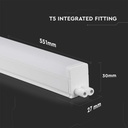 V-TAC Regleta LED T5 Integrada - Samsung - IP20 - Blanca - 7W- 700 Lumens - 3000K-extra-2.webp