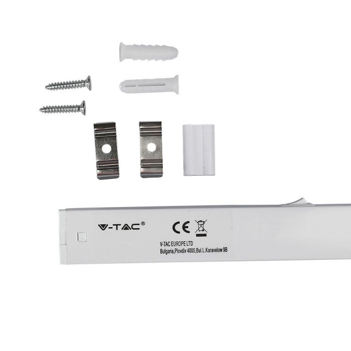 V-TAC Regleta LED T5 Integrada - Samsung - IP20 - Blanca - 7W- 700 Lumens - 3000K-extra-14.webp