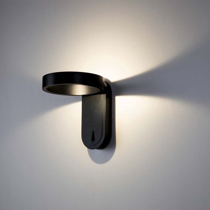 Aplique LED Giratorio V-TAC - IP20 - Cuerpo Blanco - 5W- 600 Lumens - 3000K + 4000K-extra-2.webp