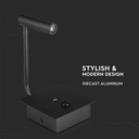 V-TAC LED Lámpara de pared- Side Light - IP20 - Negro - 3W - 150 Lumens - 3000K-extra-3.webp