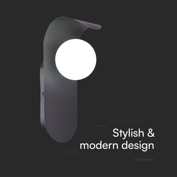 Aplique de diseño V-TAC - Aplique G9 - IP20 - Negro-extra-3.webp