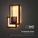 V-TAC Aplique LED Moderno - IP20 - Cuerpo Corten - 20W - 2400 Lumens - 3000K-extra-5.webp