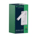 Aplique LED V-TAC - Cabezal Simple - IP20 - Cuerpo Blanco - 2W - 150 Lumens - 4000K-extra-8.webp