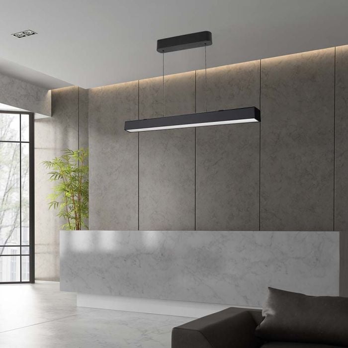 V-TAC LED Luz Lineal - Samsung - IP20 - Negro - 40W - 3400 Lumens - 3IN1-extra-2.webp