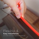 V-TAC LED COB Tira de Luz - IP67 Impermeable - Código de Color: Rojo - Precio/1m (5m Rollo)-extra-6.webp