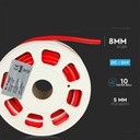 V-TAC Tira de Luz LED - Neon Flex - IP65 Impermeable - Código de Color: Rojo - 8W- 320 Lumens - Precio/1m (Rollo 10m)-extra-7.webp