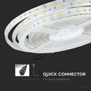 Tira de luz LED V-TAC - IP65 Impermeable - 4000K - Precio/1m (5m Rollo)-extra-8.webp