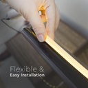 V-TAC Tira de Luz LED - Backlite Neon Flex - IP65 Impermeable - 4000K - Precio/1m (Rollo 10m)-extra-5.webp