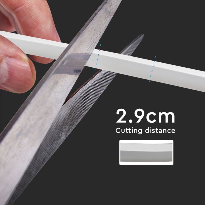 V-TAC Tira de Luz LED - Neón Flex Cubierta de Silicona - IP65 Impermeable - 6000K - Precio/1m (5m Rollo)-extra-6.webp