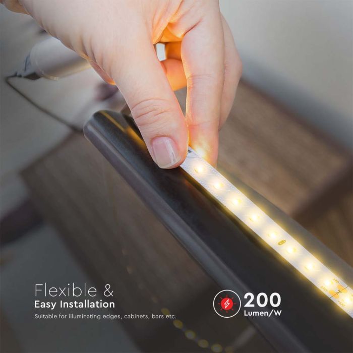 V-TAC Tira de Luz LED - 200lm/w - IP20 - 4000K - Precio/1m (5m Rollo)-extra-9.webp